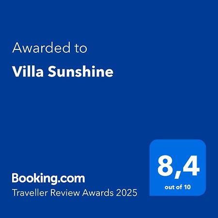 Villa Sunshine Баньё Экстерьер фото